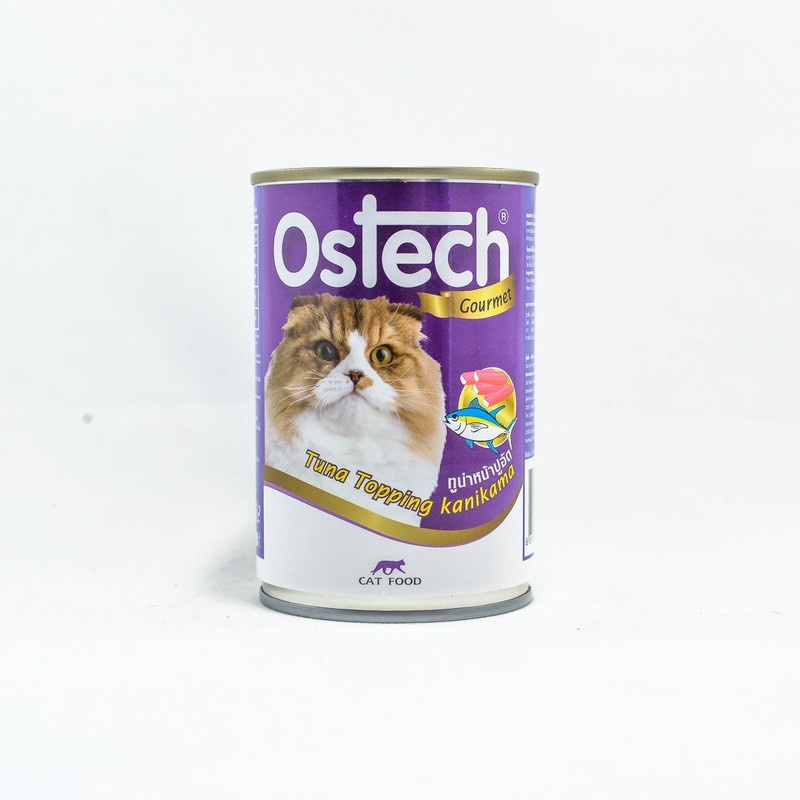 Pate cho mèo Ostech Gourmet Cat Food, Lon 400g