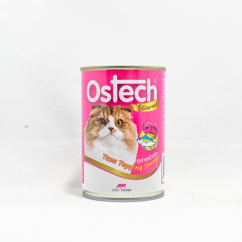 Pate cho mèo Ostech Gourmet Cat Food, Lon 400g