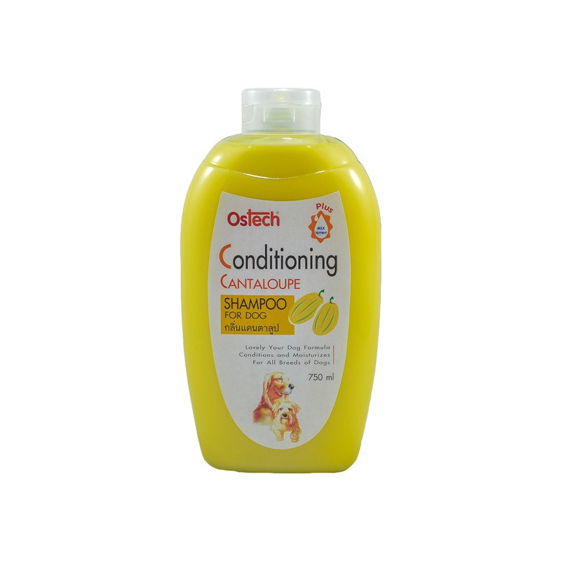 Dầu tắm dưỡng ẩm, chống dị ứng da cho chó Ostech Conditioning Dog Shampoo, Chai 750ml