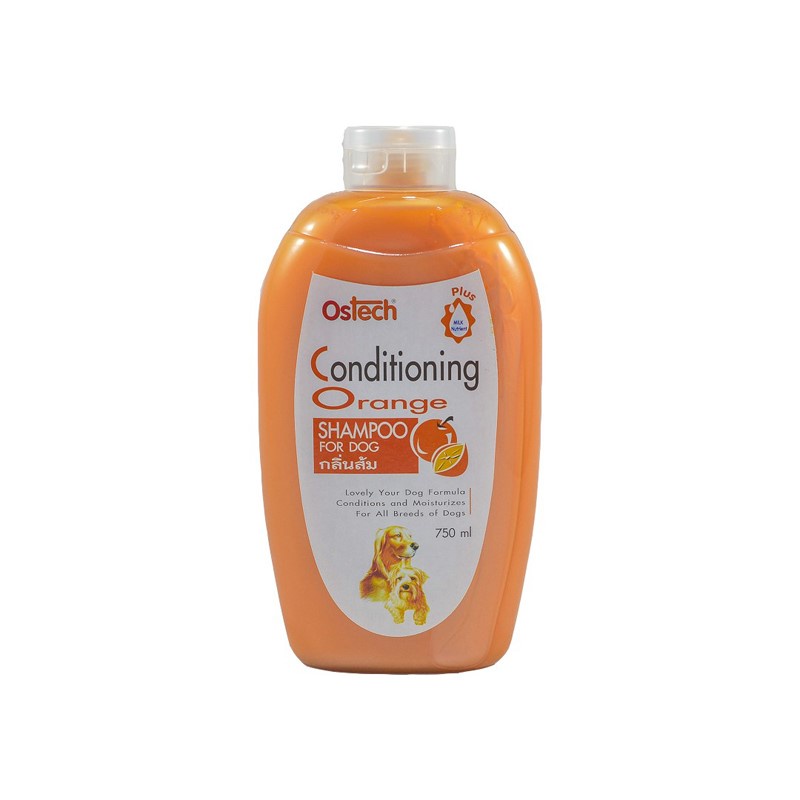 Dầu tắm dưỡng ẩm, chống dị ứng da cho chó Ostech Conditioning Dog Shampoo, Chai 750ml