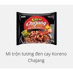 [THÙNG 20 GÓI] MÌ TRỘN TƯƠNG ĐEN HÀN QUỐC PALDO KORENO – VỊ CAY & KHÔNG CAY – 78G/GÓI