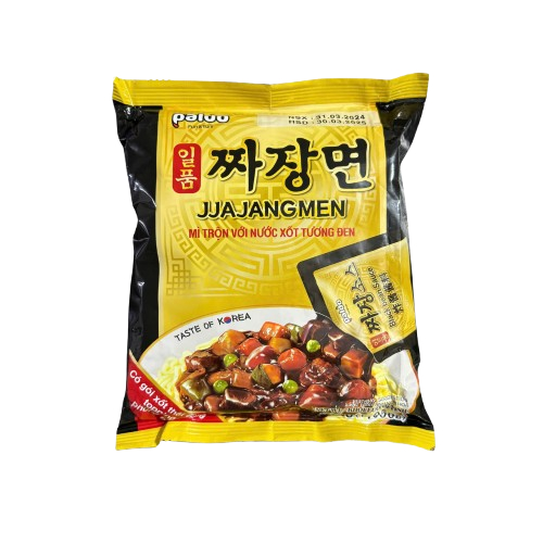 [MÌ HÀN QUỐC NHẬP KHẨU CHÍNH HÃNG] KORENO PALDO JJANGMEN – MÌ TRỘN TƯƠNG ĐEN HÀN QUỐC – THÙNG 16 GÓI 200G